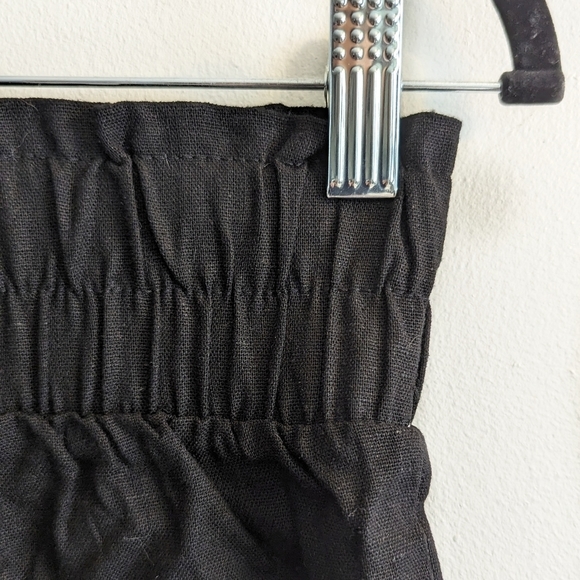 Forever 21 Smocked Linen-Blend Shorts - Picture 4 of 9